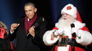 Watch: President Obama ‘Sings’ ‘All I Want for Christmas’ in Viral Video